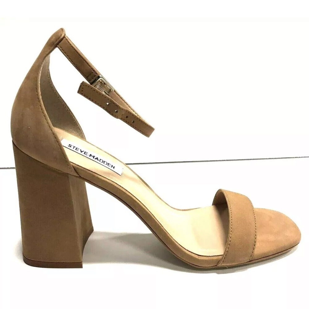 Steve Madden Women’s Dillon, Heeled Sandals Tan, Size 10 M.